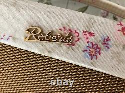 £199 Cath Kidston Washed Rose Oilcloth Fabric Roberts Retro 50s RD50 DAB Radio