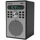 Azatom Foxton Fx100 Dab Dab+ Fm Digital Retro Wood Alarm Clock Radio Speaker