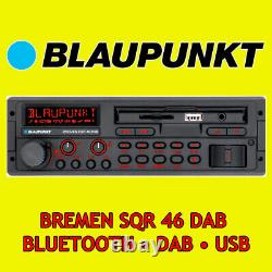 Blaupunkt Bremen SQR 46 DAB Retro Style Classic Bluetooth DAB+ USB Car Stereo