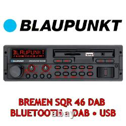 Blaupunkt Bremen SQR 46 DAB Retro Style Classic Bluetooth DAB+ USB Car Stereo