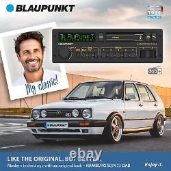 Blaupunkt Hamburg SQM 23 DAB Radio Bluetooth USB Retro Car Stereo OPEN BOX