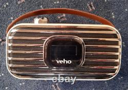 Bnib Veho Md-1 Wireless Speaker & Dab Radio Retro Style (original Rrp £ 249)