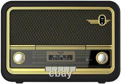 Bush Classic Super Retro Bluetooth DAB Radio Brown