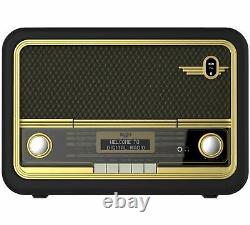 Bush Classic Super Retro Bluetooth DAB Radio Brown (A-)