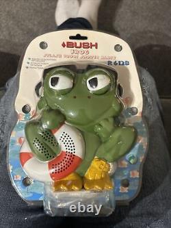 Bush Frog R612b Splash Proof Shower Radio FM MW Vintage Retro Novelty Bathroom