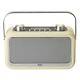 Bush Leather Look Bluetooth Retro Dab Radio Cream