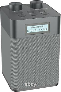 DAB/DAB+ Digital & FM Radio, Mains and Battery Powered Radio, Portable DAB Radio