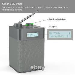 DAB/DAB+ Digital & FM Radio, Mains and Battery Powered Radio, Portable DAB Radio