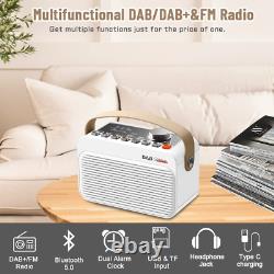 DAB/DAB+ & FM Digital Radio, Mains and Battery Powered Radio, Portable Rechargeabl