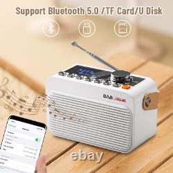 DAB/DAB+ & FM Digital Radio, Mains and Battery Powered Radio, Portable Rechargeabl