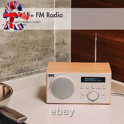 DAB + Radio with Bluetooth Speaker MB420 DAB FM Digital Tuner Du