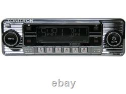 Dietz 300 Classic Oldtimer Youngtimer Retro Radio DAB+ Autoradio USB AuxIn Chrom