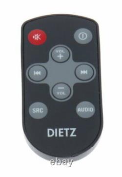 Dietz Retro Look Autoradio DAB+ USB BT Radio Fernbedienung RETRO301DAB black