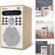 Enhanced Dab/dab+ Radio With Bluetooth & Presets Premium Oak Design