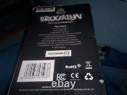 GPO Brooklyn Portable 1980s Retro Music System Boombox Black