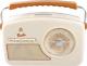 Gpo Rydell Retro Portable Fm And Dab+ Radio With Retro Dial Face, Sleep And Snoo