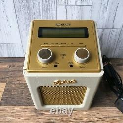 Grey Retro Roberts Revival Mini DAB Radio