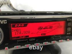 JVC KD-LHX601 DAB RADIO EXAD WMA MP3 CD PLAYER RETRO CD CHANGER Variable Colours