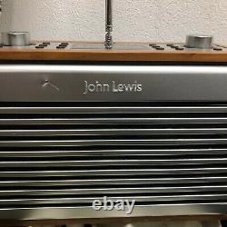 John Lewis retro-style DAB kitchen walnut 823 00101 radio