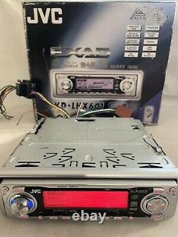 Jvc Kd-lhx601 Dab Radio Exad Wma Mp3 CD Player Retro CD Changer With Remote Cont