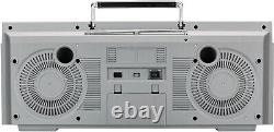 MEDION MD44538 P66538 80 Retro Boombox FM Stereo Radio CD Cassette MP3 2x 10W