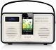 New View Quest Retro Dab+ Radio With Ipod Docking (lightning Connector) Black