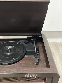 Nashville Retro Record CD Player Combo, Speakers, Bluetooth, DAB+, Vinyl to MP3