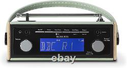 Premium Retro / Digital Portable Bluetooth Radio with DAB / DAB +/ FM R