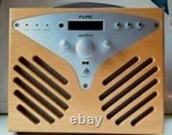 Pure DRX 601EX DAB Digital Radio, Rare Retro Collectable Radio, Maple Wood