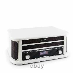 REFURB. Retro turntable Vinyl Stereo System Bluetooth DAB Radio MP3 Recorder USB