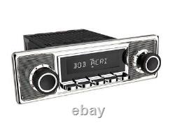RETROSOUND RSD-BECKER-CHROME-1DAB Complete Set Car Stereo for Vintage and US Car
