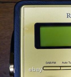 ROBERTS Revival Mini, Digital Radio DAB/DAB+/FM Retro Style, Black & Gold