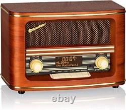 Radio Roadstar HRA1500DAB+ DAB & FM ALARM Radio Retro Vintage look NEW & Boxed