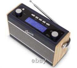 Rambler BT Portable DAB+/FM Retro Bluetooth Radio Navy Blue