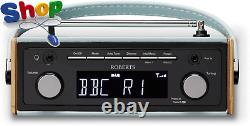 Rambler BT Retro / Digital Portable Bluetooth Radio with DAB / DAB / FM