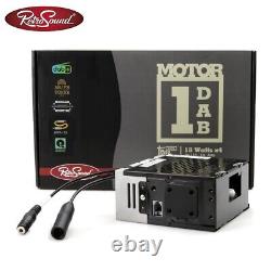 RetroSound Radio Module Motor-1DAB with Chrome Black Display Retro Car Stereo MP3