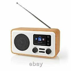 Retro 7W Wifi Internet FM DAB+ Radio Tuner Aux Remote Audio Music Media Player