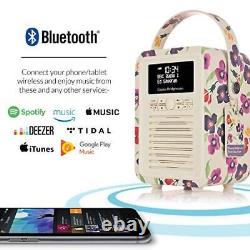 Retro Mini DAB Radio with Bluetooth Radio Alarm Clock with FM