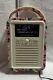 Retro Mini Pansy Emma Bridgewater Dab Portable Radio Battery Or Mains