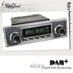 Retrosound San Diego DAB + Radio in Becker Design Bluetooth USB Aux in Radio