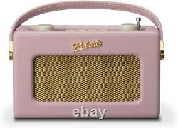 Rev-Uno Retro DAB+/FM Portable Radio with Bluetooth Dusky Pink