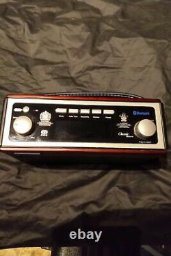 Roberts Classic Bluetune Portable DAB/FM Retro Radio Burgundy Hardly Used