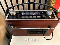 Roberts Classic Blutune DAB/FM + Bluetooth Radio, Retro Wooden Case