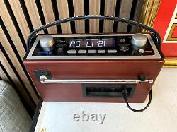 Roberts Classic Blutune DAB/FM + Bluetooth Radio, Retro Wooden Case