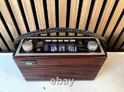 Roberts Classic Blutune DAB/FM + Bluetooth Radio, Retro Wooden Case