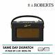 Roberts Compact Radio Dab Dab+ Fm Revival Uno Black Tow Year Warranty