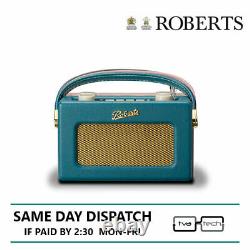 Roberts DAB DAB+ FM Digital Radio Teal Blue REVIVAL UNO CLEARANCE 5100700344