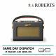 Roberts Digital Compact Radio Dab/dab+/fm With Alarm Charcoal Grey Uno