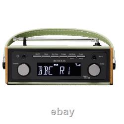 Roberts Portable/Tabletop Radio Rambler Retro Bluetooth Green
