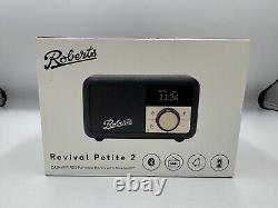 Roberts REV-PETITE2BK Revival Petite 2 Retro DAB radio